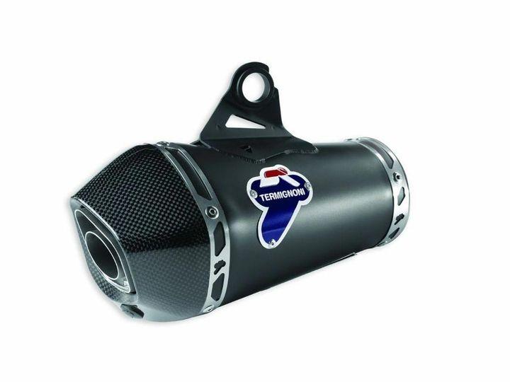 023TRBB - TERMIGNONI TITANIUM RACING SILENCER for DUCATI SCRAMBLER 800 - MONSTER 797 EURO 3-4