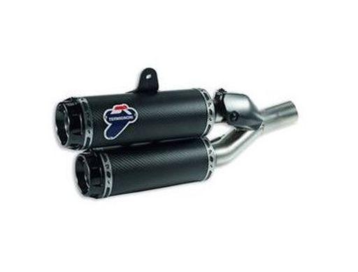 038CR - TERMIGNONI CARBON RACING SILENCERS for DUCATI MONSTER 1200 2017-2021