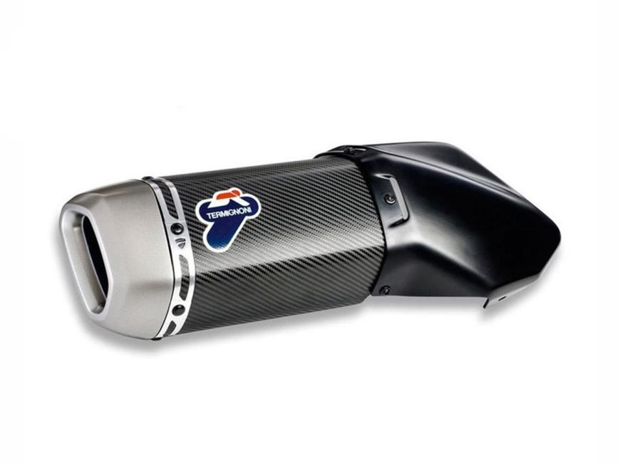 043CO - TERMIGNONI HOMOLOGATED CARBON SILENCER for DUCATI MULTISTRADA 1260