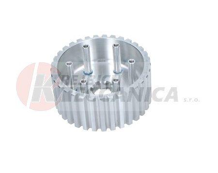 CLUTCH DRUM CORE OIL BATH CNC, 40mm stud bolts - 860, 900 GTS, 900 MHR, bevel drive, Darmah (Neoriginální díl)