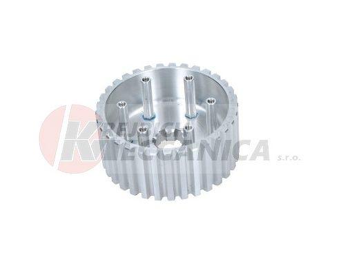 CLUTCH DRUM CORE OIL BATH, CNC, 35mm stud bolts - 860, 900 GTS, 900 MHR, bevel drive, Darmah (Neoriginální díl)