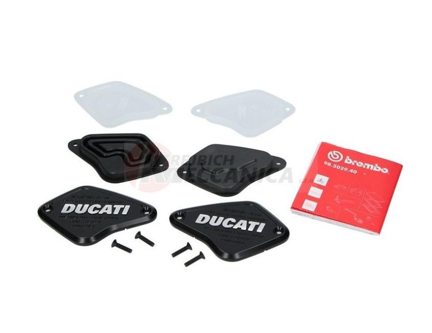 Sada víček nádobek brzdové a spojkové kapaliny DUCATI DIAVEL 1200-1260