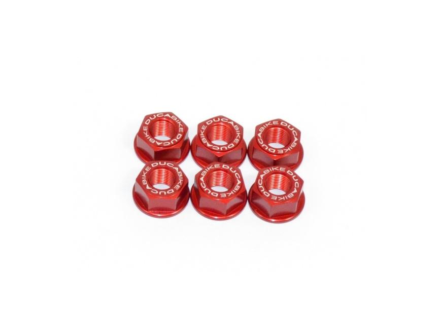 6DSB01 - NUTS SET REAR SPROCKET CARRIER