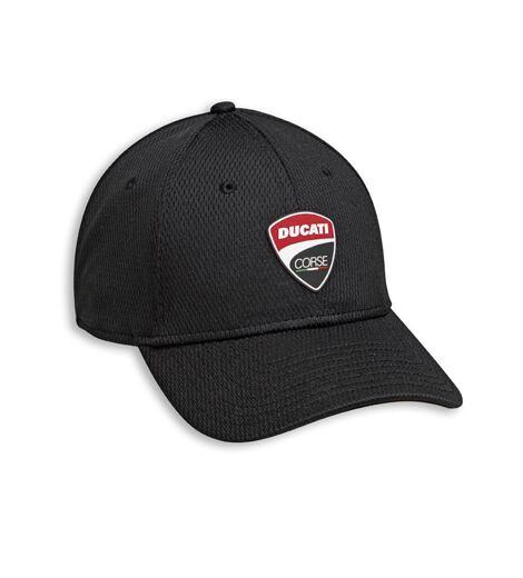 Kšiltovka Ducati- CAP NE CORSE TOTAL BLACK 22 CAP