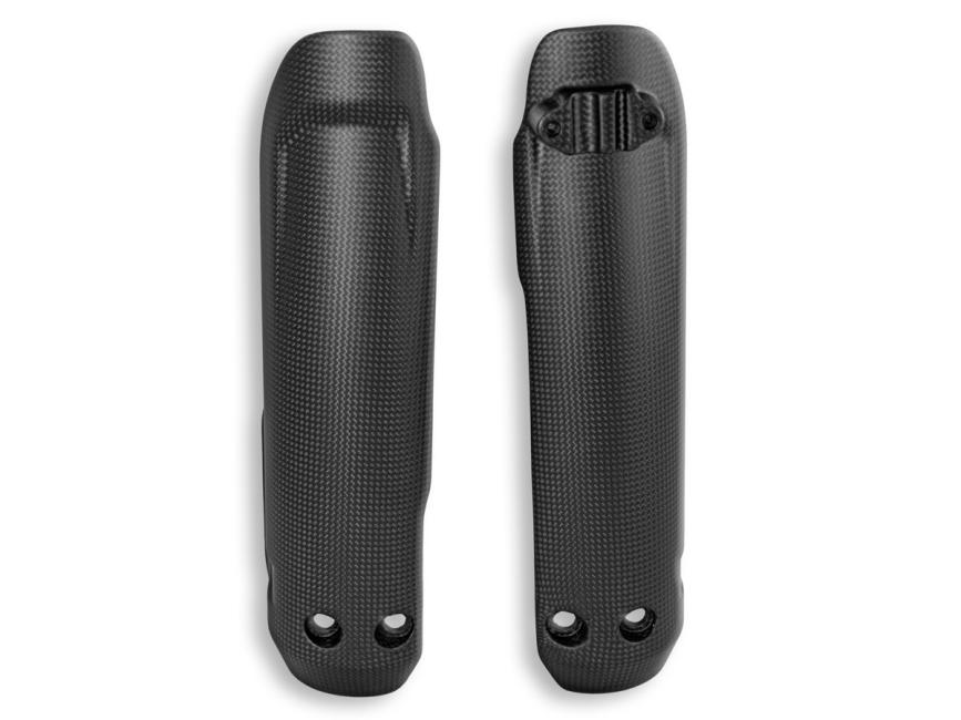 CRB150O - HM 698 MONO MATT CARBON FRONT FORK COVERS