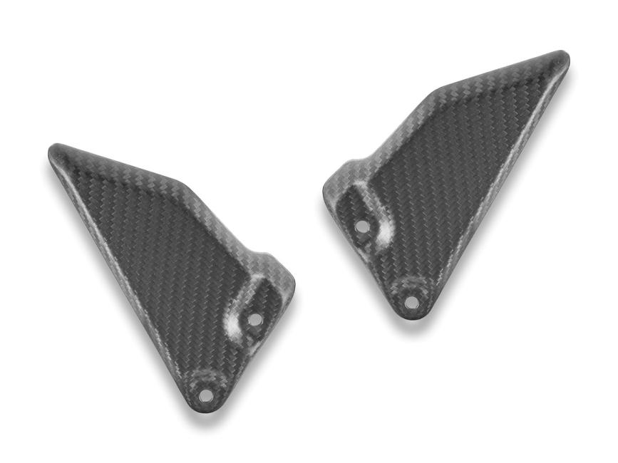 CRB218O - KTM 990 DUKE HEEL GUARDS MATT CARBON