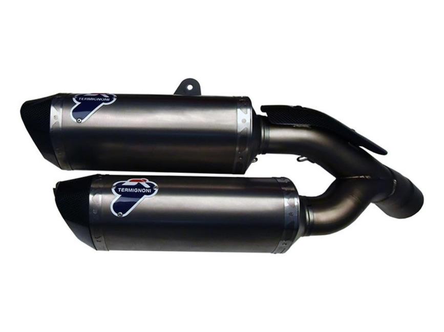 D16908040ITC - TERMIGNONI KIT PAIR SILENCERS TITANIUM for DUCATI PANIGALE 959
