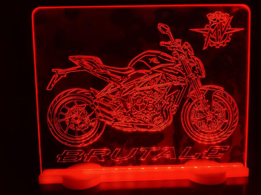 DEKORACE LED OSVĚTLENÍ- MV AGUSTA BRUTALE