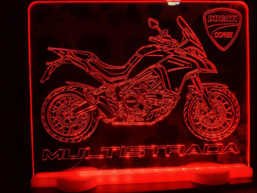 DEKORACE LED OSVĚTLENÍ- Ducati MULTISTRADA