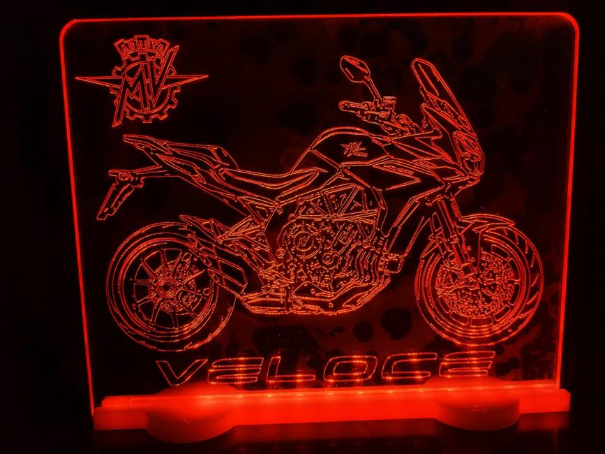 DEKORACE LED OSVĚTLENÍ- MV AGUSTA TURISMO VELOCE