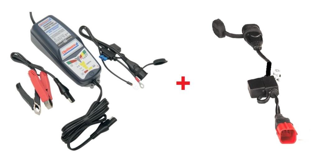 Nabíječka pro motocykly OPTIMATE 4 + kabel Ducati EURO 5