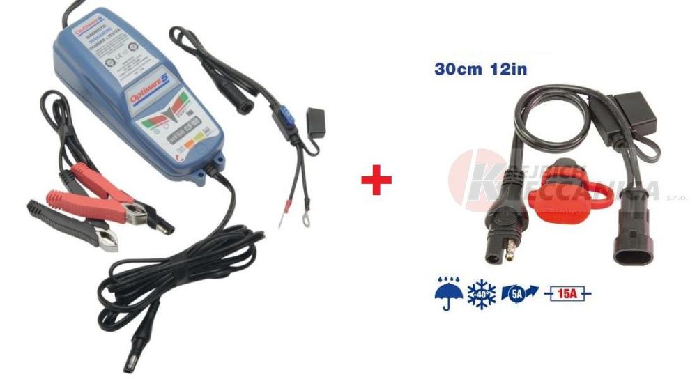 Nabíječka pro motocykly OPTIMATE 5 + kabel MV Agusta