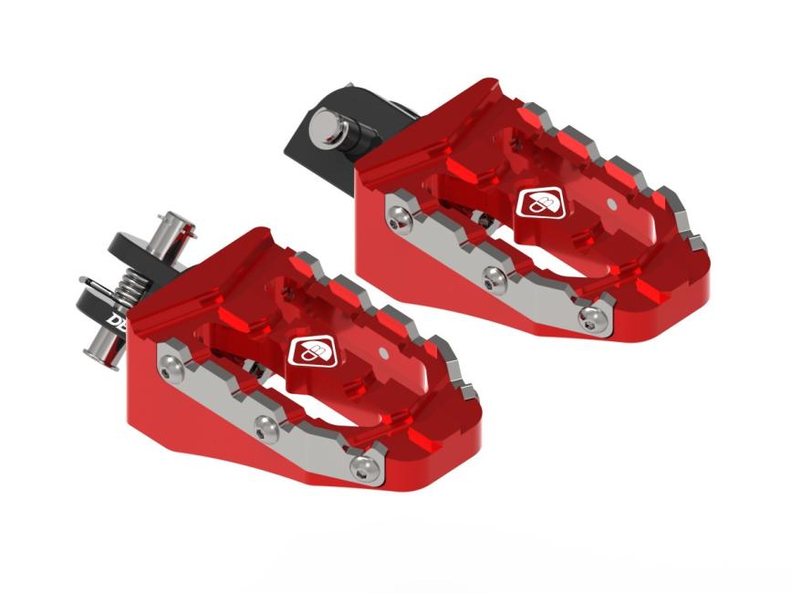 PPDV10 - DUCATI ADJUSTABLE OFF-ROAD PILOT PEDALS KIT (Ø6mm PIN)