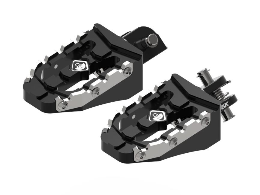PPDV10 - DUCATI ADJUSTABLE OFF-ROAD PILOT PEDALS KIT (Ø6mm PIN)