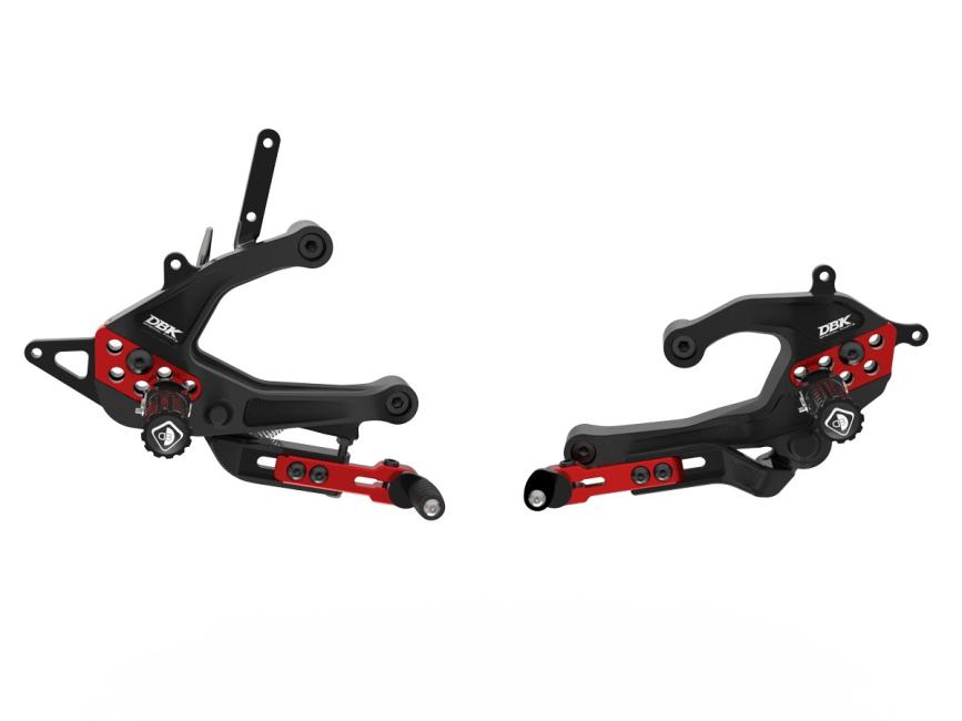 PRV201 - PANIGALE V2 MY25 ADJUSTABLE REARSETS