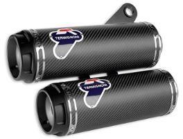 003CR - TERMIGNONI CARBON RACING SILENCERS for DUCATI MONSTER 1200 14-16