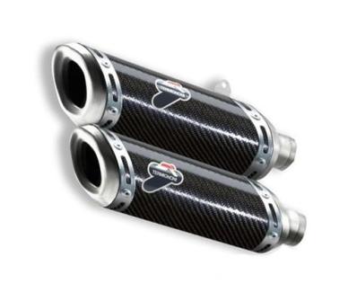 005CR - TERMIGNONI CARBON SILENCERS for DUCATI STREETFIGHTER 848-1098