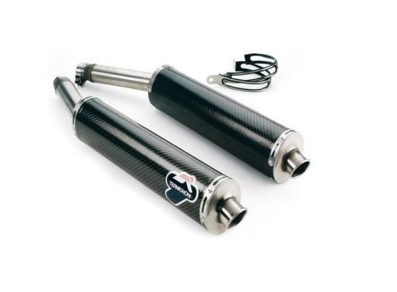 016CR - TERMIGNONI RACING CARBON SILENCERS for DUCATI MONSTER SUPERSPORT 620/800/1000