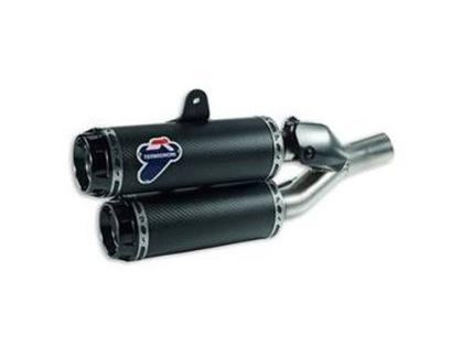 038CR - TERMIGNONI CARBON RACING SILENCERS for DUCATI MONSTER 1200 2017-2021