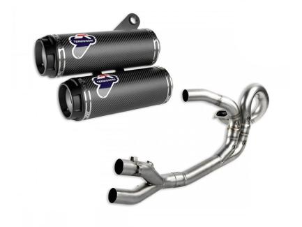 043CR - TERMIGNONI CARBON RACING FULL SYSTEM for DUCATI MONSTER 1200 2017-2021