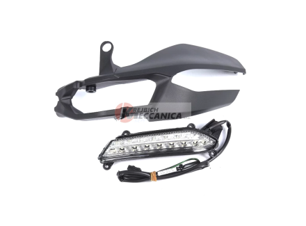 HAND GUARD (L.H.) + TURN INDICATOR (FRONT) (L.H.)