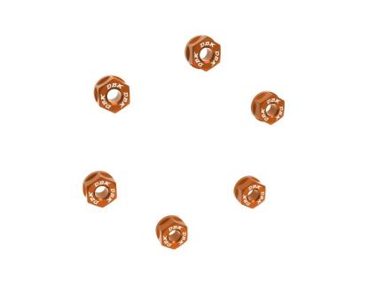 6DSB04 - NUTS SET REAR SPROCKET CARRIER M8x1.25