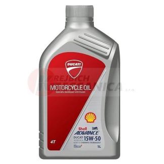 SHELL ADVANCE DUCATI 15W50 - 1L BOTTLE