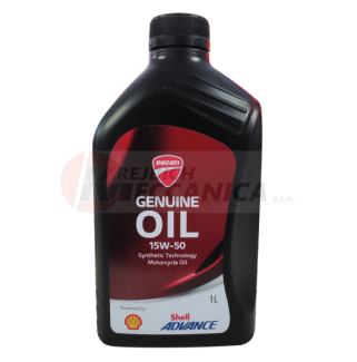 Motorový olej 1L DUCATI GENUINE OIL 15W50 – 1L BOTTLE