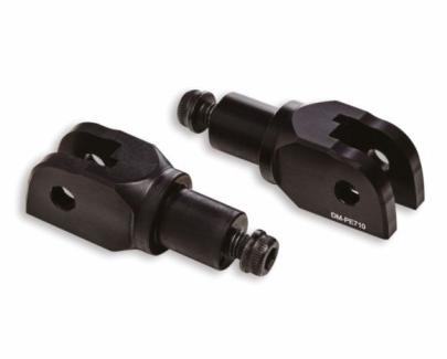 SET OF RIDER FOOTPEG ADAPTERS for Ducati MULTISTRADA V2-V4, DESERT X