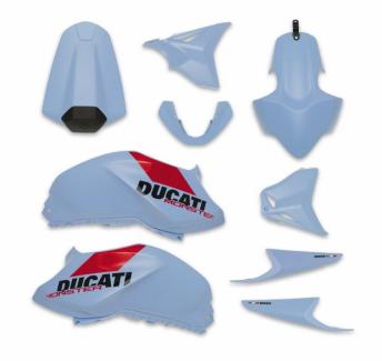Doplňkové světle modré kapotáže DUCATI MONSTER 937