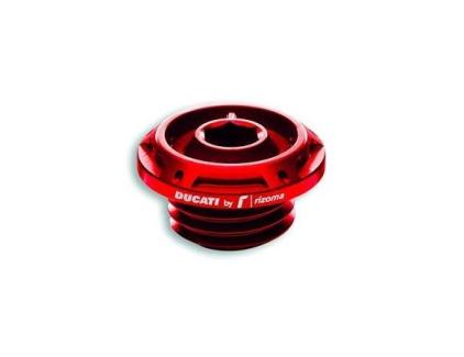 OIL FILLER CAP DUCATI BY RIZOMA RED