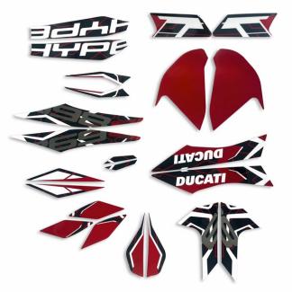 POLEPY RED DUCATI HYPERMOTARD 698