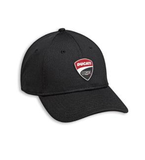 Kšiltovka Ducati- CAP NE CORSE TOTAL BLACK 22 CAP
