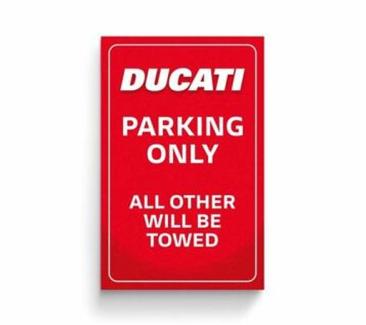 Magnet- Ducati Parking