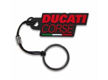 Klíčenka Ducati Corse- DC Logo Black KEYCHAIN