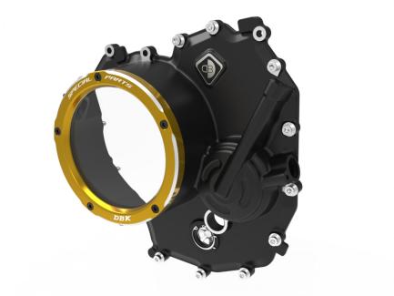 CCDV18 - DUCATI V2 CLEAR CLUTCH COVER