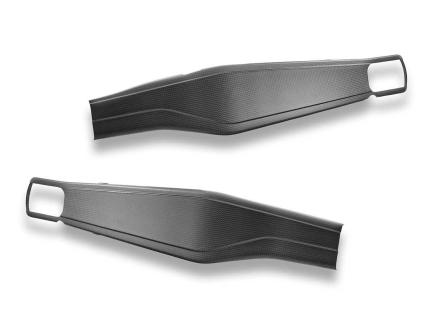 CRB171O - HM 698 MONO MATT CARBON SWINGARM PROT. COVERS