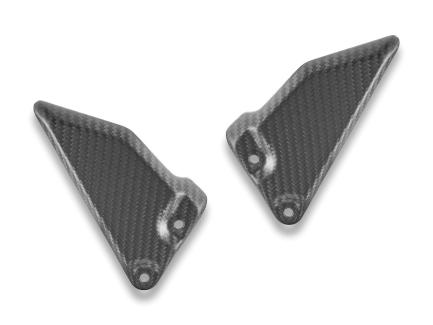 CRB218O - KTM 990 DUKE HEEL GUARDS MATT CARBON