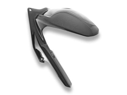 CRB228L - GLOSSY CARBON REAR HUGGER for Ducati PANIGALE / STREETFIGHTER V4 2025->