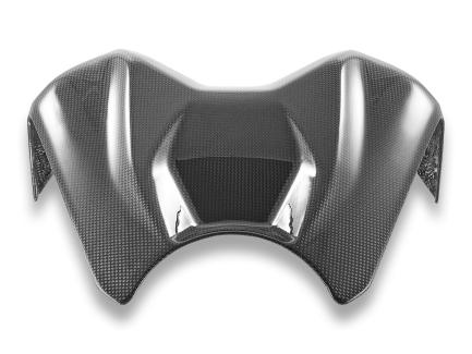 CRB232L - GLOSSY CARBON TANK COVER for Ducati PANIGALE V4 2025->