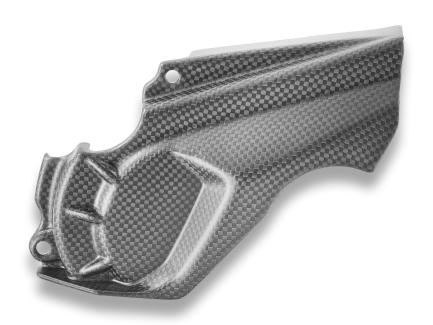 CRB244O - CHAIN PINION COVER CARBON MATT for Ducati MULTISTRADA V2 2025->