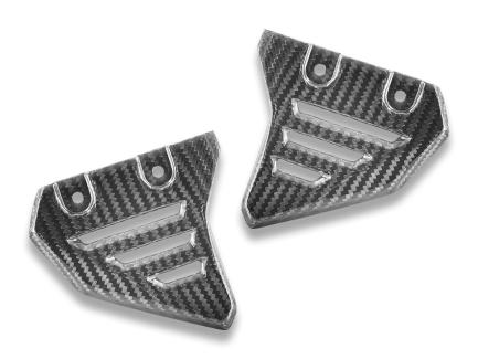 CRB248L - GLOSSY CARBON FRAME PROT. RH/LH for BMW R1300GS ADVENTURE