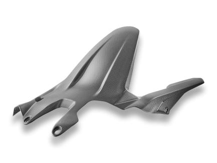 CRB250O - PANIGALE V2 MY25 MATT CARBON REAR FENDER+CHAINGUARD
