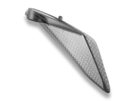 CRB254O - LOWER CHAIN GUARD MATT CARBON for Ducati PANIGALE V2 - STREETFIGHTER V2 2025->