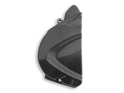 CRB94L - TRIUMPH STREET TRIPLE GLOSSY CARBON SPROCKET COVER