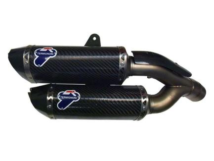 D16908040ICC - TERMIGNONI KIT PAIR SILENCERS CARBON for DUCATI PANIGALE 959