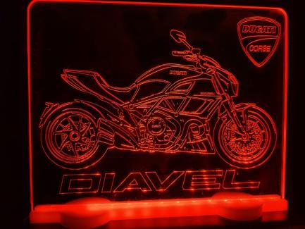 DEKORACE LED OSVĚTLENÍ- Ducati DIAVEL