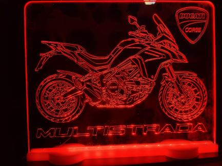 DEKORACE LED OSVĚTLENÍ- Ducati MULTISTRADA