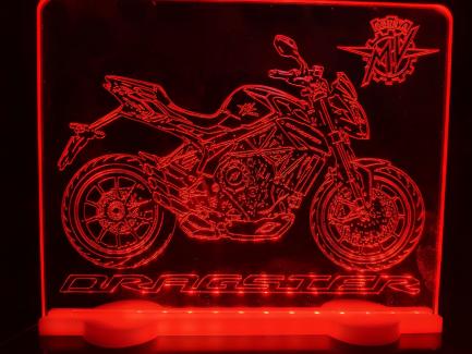 DEKORACE LED OSVĚTLENÍ- MV AGUSTA DRAGSTER