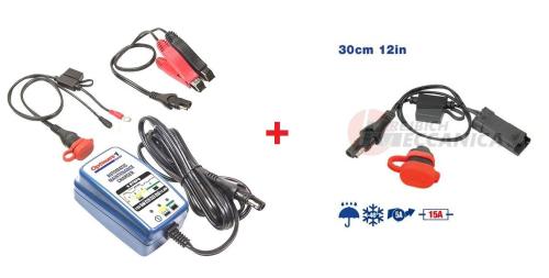 Nabíječka pro motocykly OPTIMATE 1 DUO + kabel Ducati EURO 2-3-4